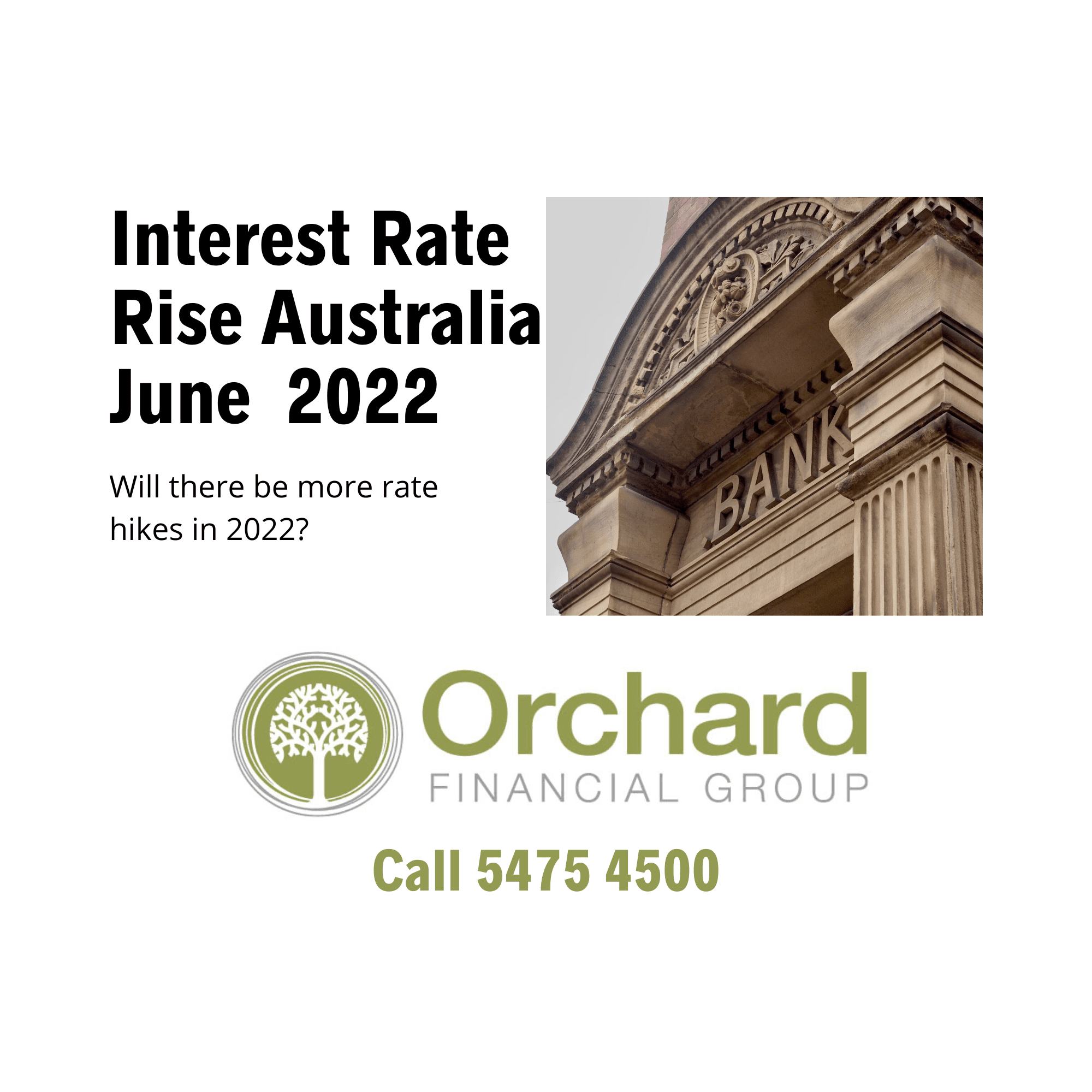 Interest Rate Rise Australia June 2022 | Sunshine Coast Mortgage Brokers | Orchard Finance Group